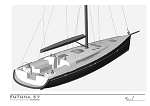 Futuna 57 - Aluminum sail yacht exterior plans